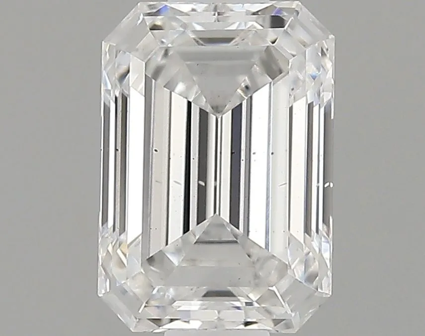 0.71ct EMERALD F VS2 Lab Grown diamond