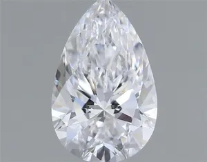 0.53ct PEAR D VS1 Natural diamond