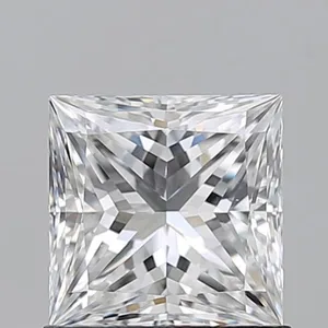 1.03ct PRINCESS E VS2 Natural diamond