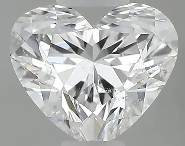 0.34ct HEART D SI2 Natural diamond