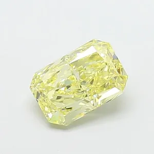 1.41ct RADIANT Fancy Yellow VVS2 Coloured Lab diamond