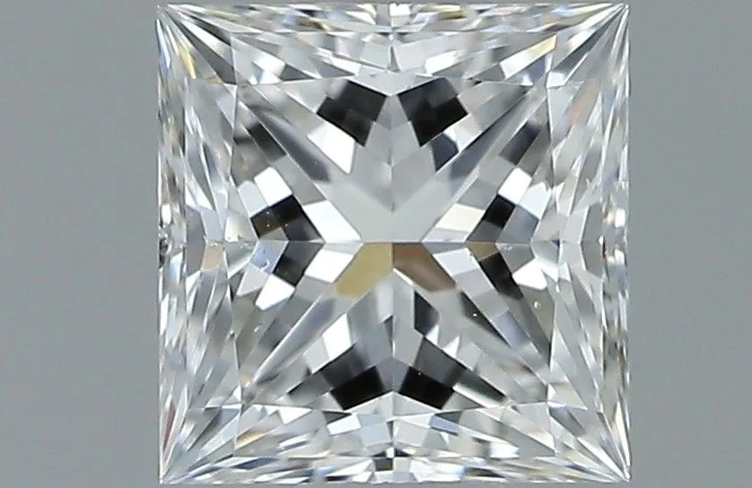 0.51ct PRINCESS F SI1 Natural diamond
