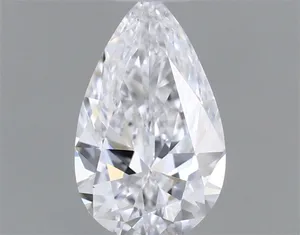 0.4ct PEAR D VVS1 Natural diamond