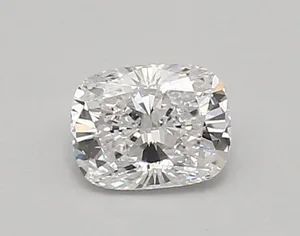 0.61ct CUSHION D VVS1 Lab diamond