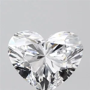 1.26ct HEART D VS1 Lab diamond