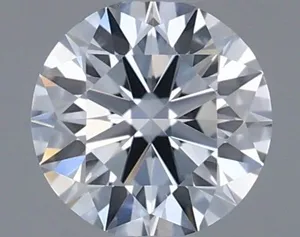 0.31ct ROUND Fancy Light Blue VVS2 Coloured Lab diamond