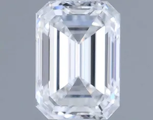 0.4ct EMERALD D VVS2 Natural diamond