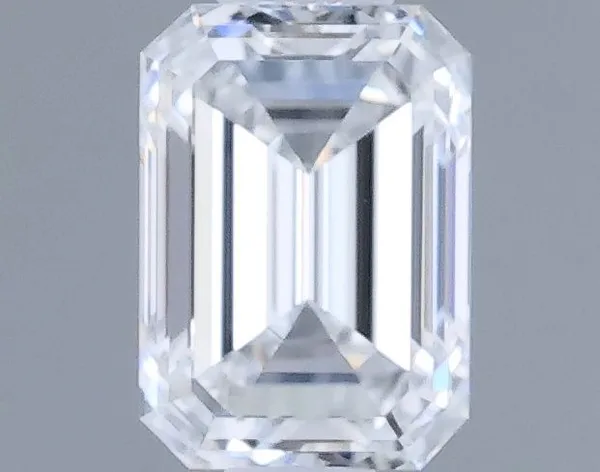 0.4ct EMERALD D VVS2 Natural diamond