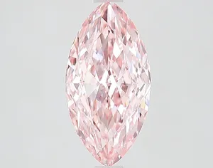2.53ct MARQUISE Fancy Vivid Pink VS1 Coloured Lab diamond