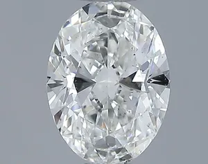 0.7ct OVAL H SI1 Natural diamond