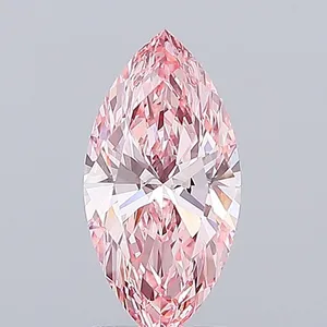 2.08ct MARQUISE Fancy Vivid Pink VVS2 Coloured Lab diamond