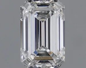 0.4ct EMERALD F VS1 Lab diamond