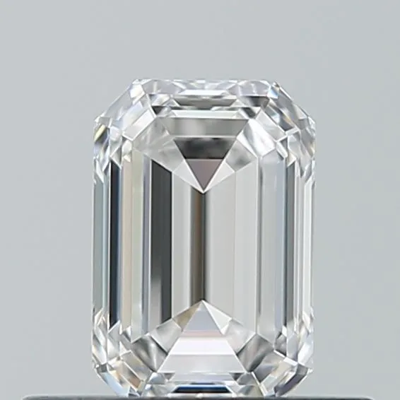 0.5ct EMERALD D VVS1 Natural diamond