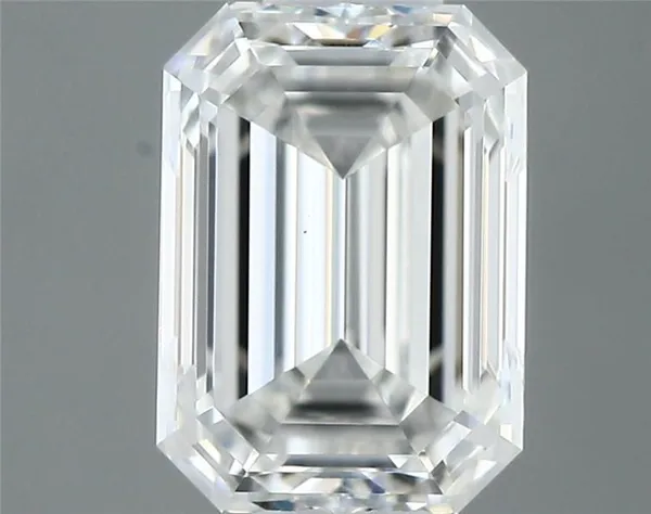 0.5ct EMERALD F VS1 Natural diamond