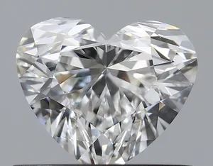 0.53ct HEART G VVS2 Natural diamond