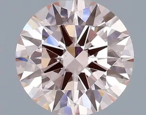 1.01ct ROUND Fancy Pink VS2 Coloured Lab diamond