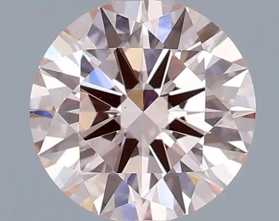1.01ct ROUND Fancy Pink VS2 Coloured Lab diamond