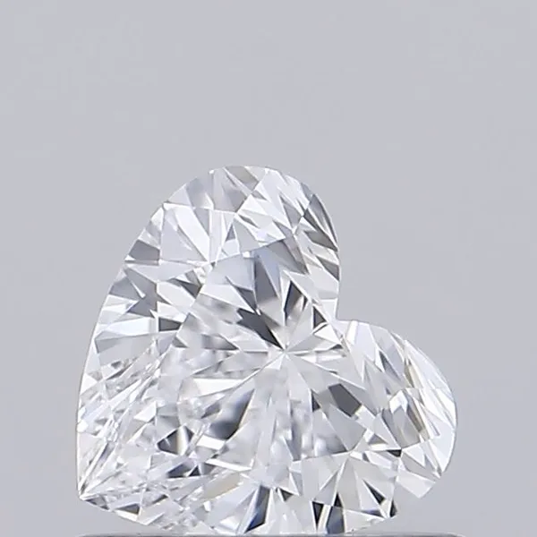 0.52ct HEART D FL Lab diamond