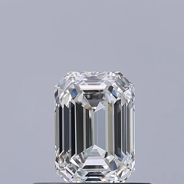 0.51ct EMERALD E IF Natural diamond