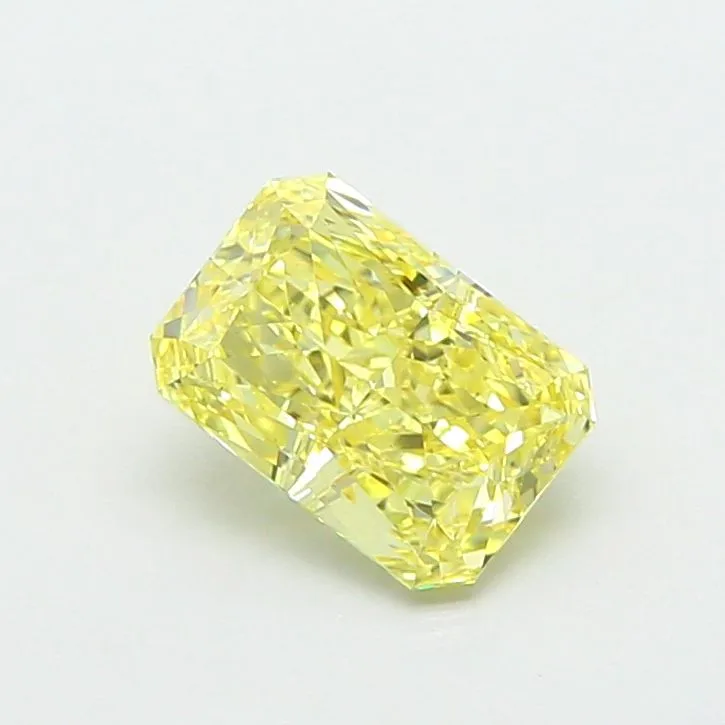 1.03ct RADIANT Fancy Intense Yellow VS1 Coloured Lab diamond