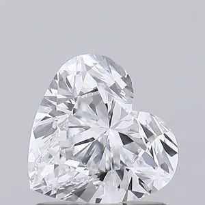 1.09ct HEART D VVS1 Lab diamond