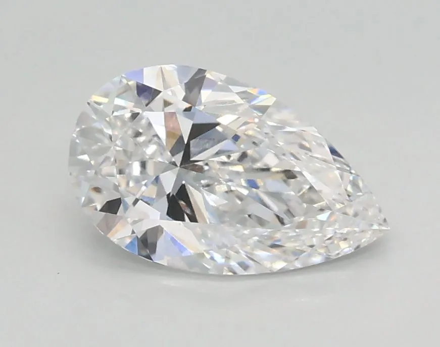 0.89ct PEAR D VVS1 Lab Grown diamond