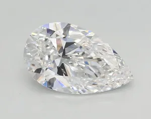 0.89ct PEAR D VVS1 Lab diamond