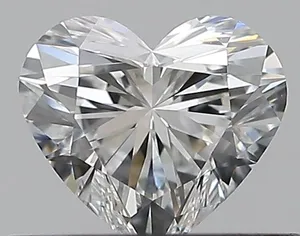 0.42ct HEART E VVS2 Natural diamond