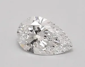 0.83ct PEAR D VVS2 Lab diamond