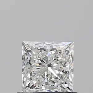 0.72ct PRINCESS F VVS1 Natural diamond