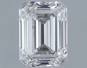 0.33ct EMERALD F IF Natural diamond