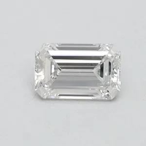 0.44ct EMERALD F VVS2 Lab diamond
