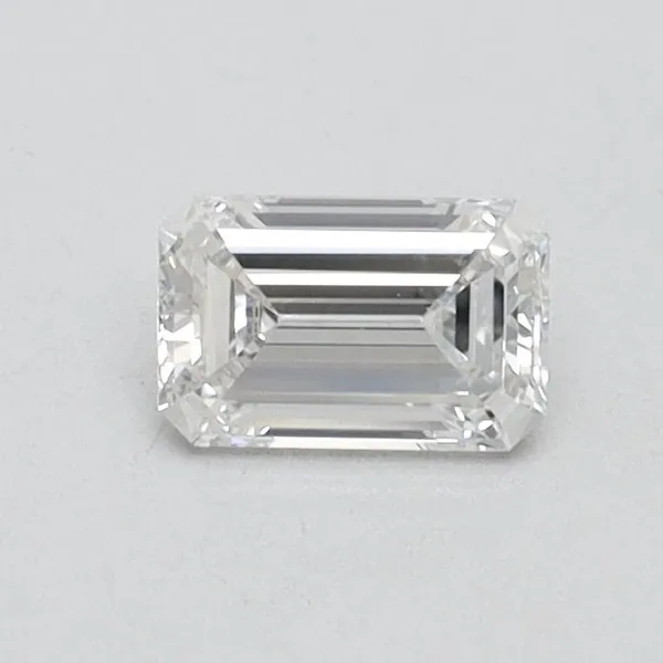 0.44ct EMERALD F VVS2 Lab diamond