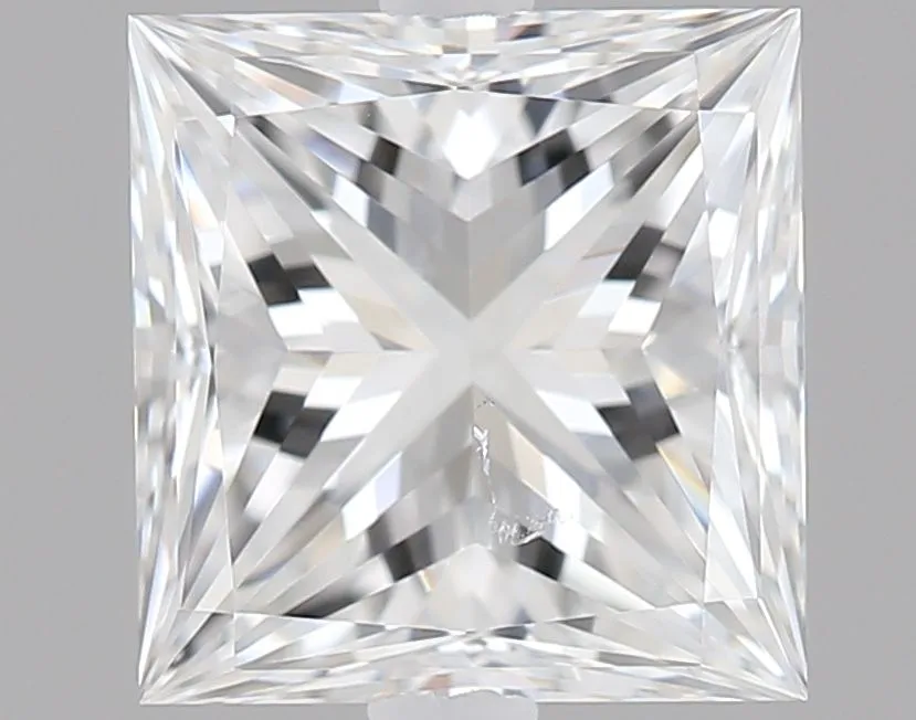 1.00ct PRINCESS E SI1 Natural diamond