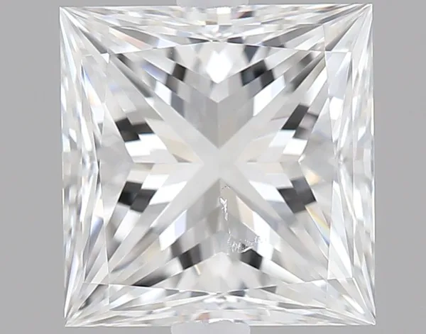 1ct PRINCESS E SI1 Natural diamond