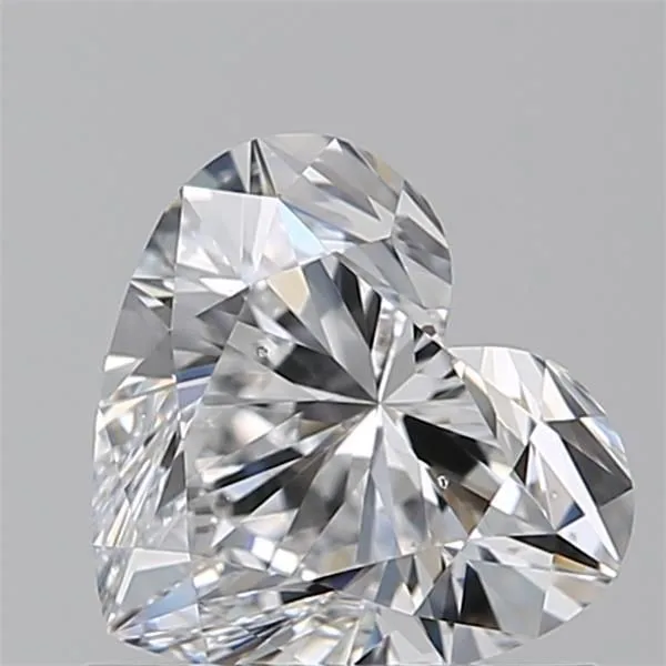 0.90ct HEART D SI1 Natural diamond