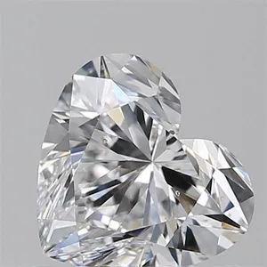 0.9ct HEART D SI1 Natural diamond