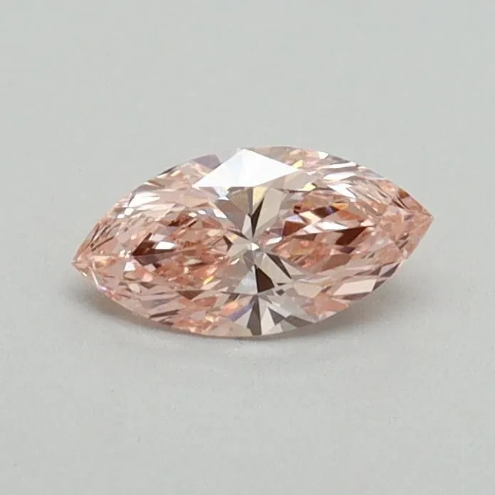 0.31ct MARQUISE Fancy Intense Pink VS2 Coloured Lab diamond