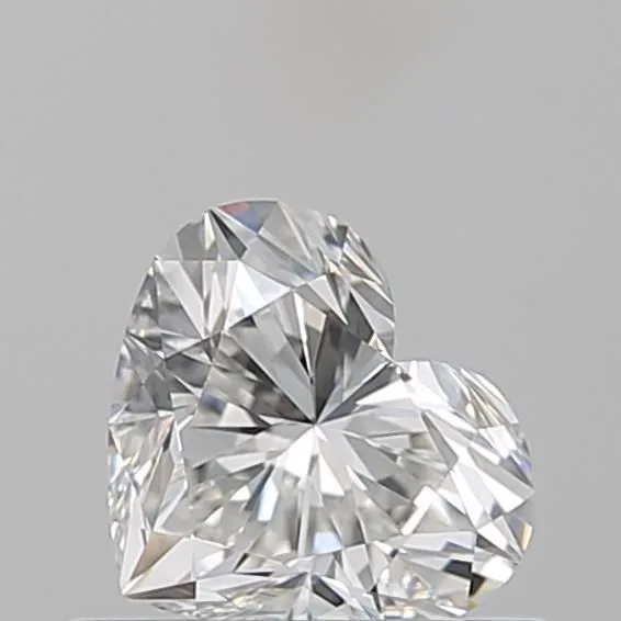 0.51ct HEART F VVS2 Natural diamond