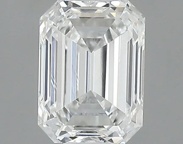0.34ct EMERALD F VVS2 Natural diamond