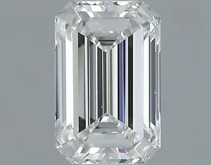 0.31ct EMERALD E VS2 Natural diamond