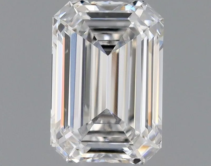 0.41ct EMERALD E IF Natural diamond