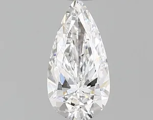 0.35ct PEAR E VVS2 Natural diamond