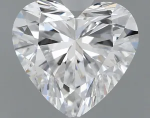 0.8ct HEART D VS2 Lab diamond