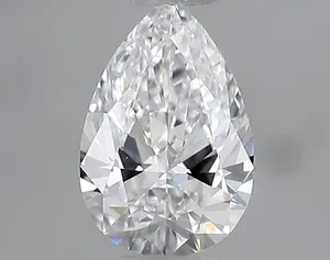 0.3ct PEAR D VVS2 Natural diamond