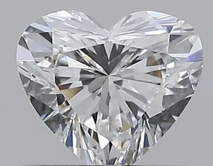 0.41ct HEART E VVS1 Natural diamond