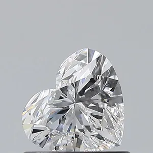 0.7ct HEART D VS2 Natural diamond