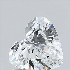 1ct HEART D VS1 Lab diamond