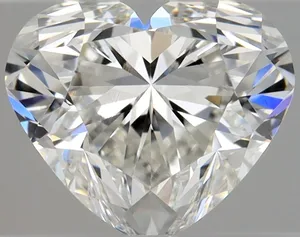 0.91ct HEART H VVS2 Natural diamond