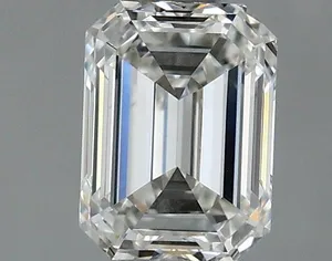 0.6ct EMERALD H VVS2 Natural diamond
